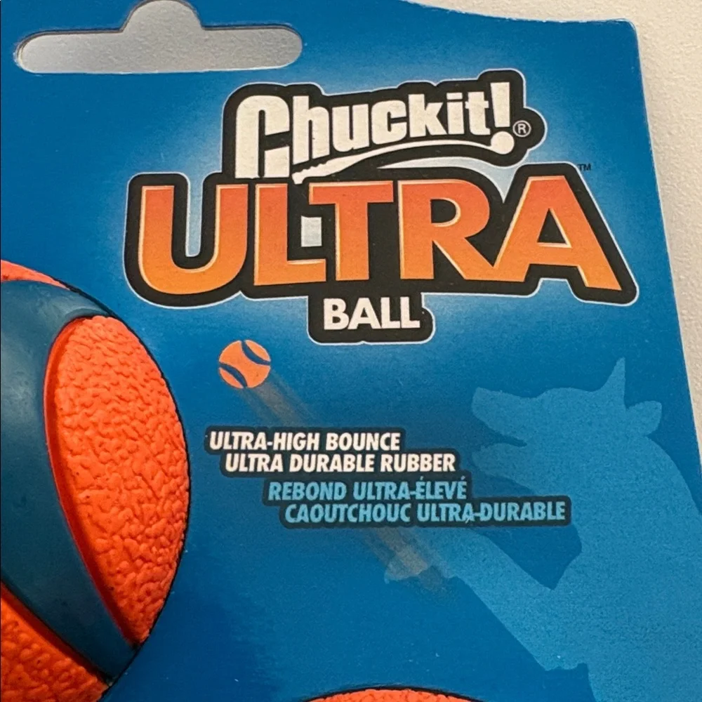 NWT Chuckit! Ultra Balls Two Sets of Two Compatible w/Small Chuckit! Launchers
